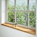 Vidaxl Okno Sills 2 PCS 160x30X2 cm pevný dub světle hnědá