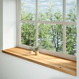 Okno Vidaxl Sills 2 ks 160x40x2 cm pevné dubové světle hnědé