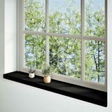 VidaXL window sills 2 pcs 120x20x2 cm solid oakwout dark brown