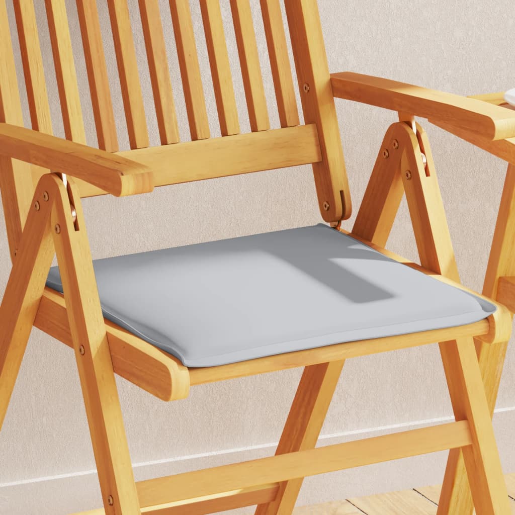 VidaXL Garden seat cushions 6 pcs square 45x45x2 cm light gray