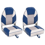 Vidaxx sillas para barco 2 uds plegables con respaldo alto 39x43x58 cm