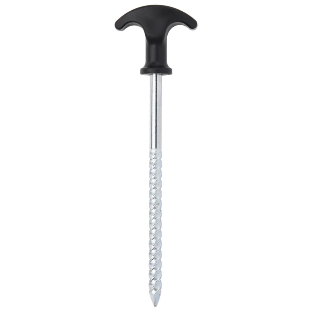 Vidaxl tent pegs 24 sts Ø7 mm 17 cm galvanized steel