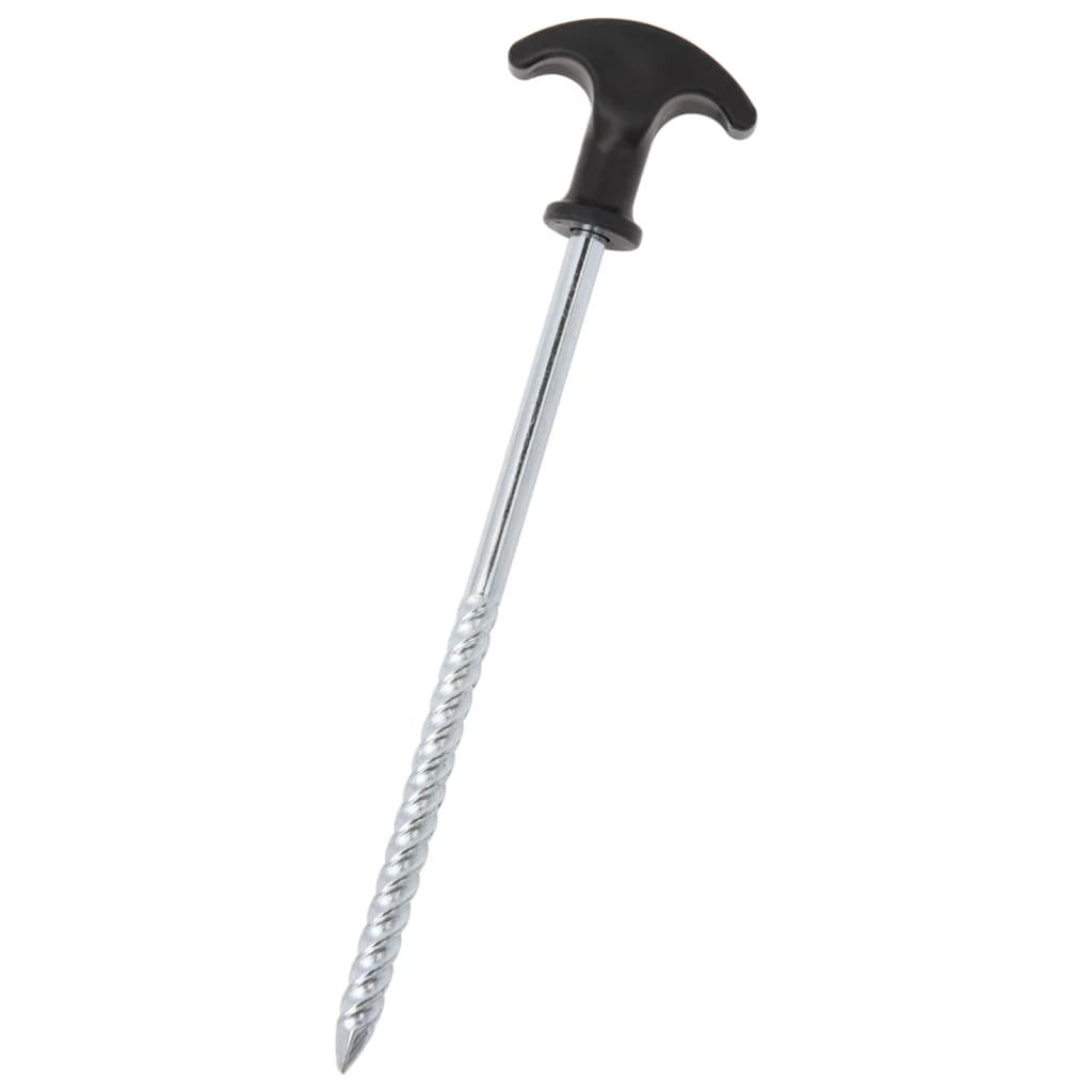 VidaXL tent pegs 24 sts Ø7 mm 20 cm galvanized steel