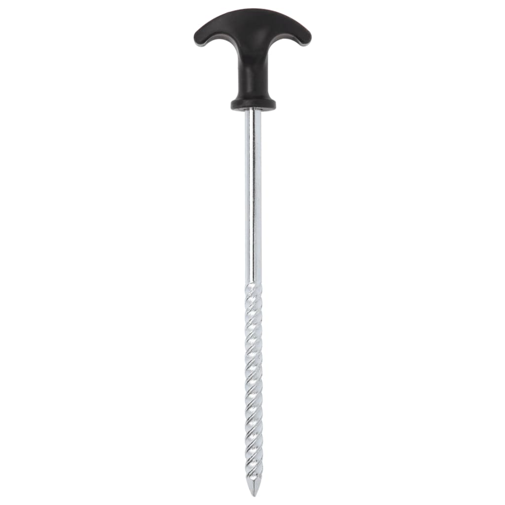 VidaXL tent pegs 12 st Ø7 mm 20 cm galvanized steel