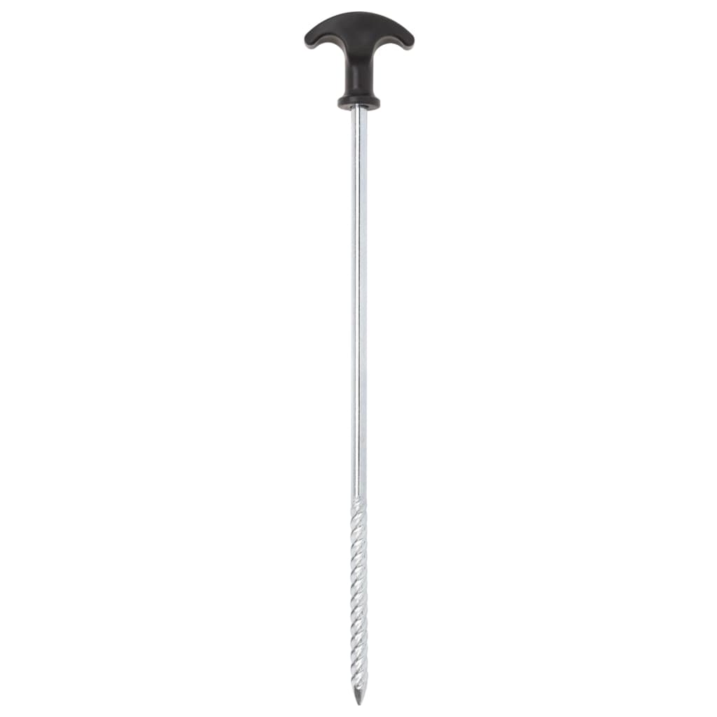 Vidaxl tent pegs 24 sts Ø7 mm 30 cm galvanized steel