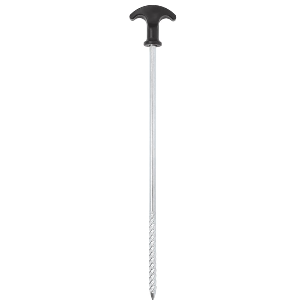 VidaXL tent pegs 12 st Ø7 mm 30 cm galvanized steel