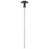 VidaXL tent pegs 12 st Ø7 mm 30 cm galvanized steel