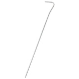 Picchetti Vidaxl 25 pz ø3 mm 23 cm in acciaio zincato