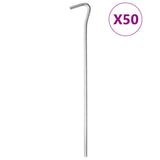 VidaXL tent pegs 50 sts Ø5 mm 23 cm galvanized steel