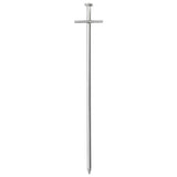 VidaXL tent pegs 24 st Ø6 mm 23 cm galvanized steel