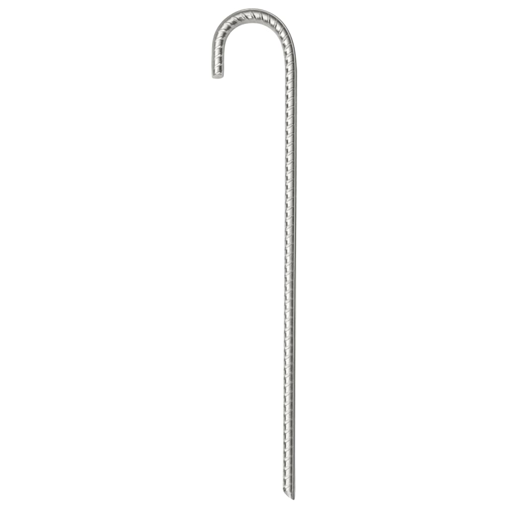 VidaXL tent pegs 12 st Ø10 mm 37 cm galvanized steel