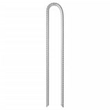 Vidaxl tent hairing 6 pcs u-shaped Ø10 mm 37 cm galvanized steel