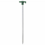 Vidaxl tent pegs 12 pcs 7 mm 25 cm galvanized steel polypropene