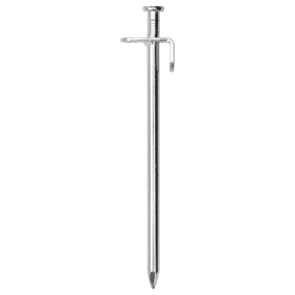 Vidaxl tent hairing 24 st 8 mm 19.5 cm galvanized steel