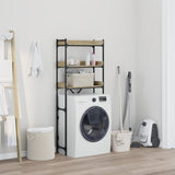 VidaXL Washing Machinek 67x25x163 cm Processed wood Sonoma oak -colored
