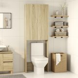 Skříňka na pračku Vidaxl 64x25,5x190 cm Sonoma Oak -Colored