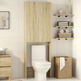 Skříňka na pračku Vidaxl 64x25,5x190 cm Sonoma Oak -Colored