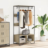 Vidaxl Wardrobe 90x50x180 cm Properted Wood Sonoma Oak colored