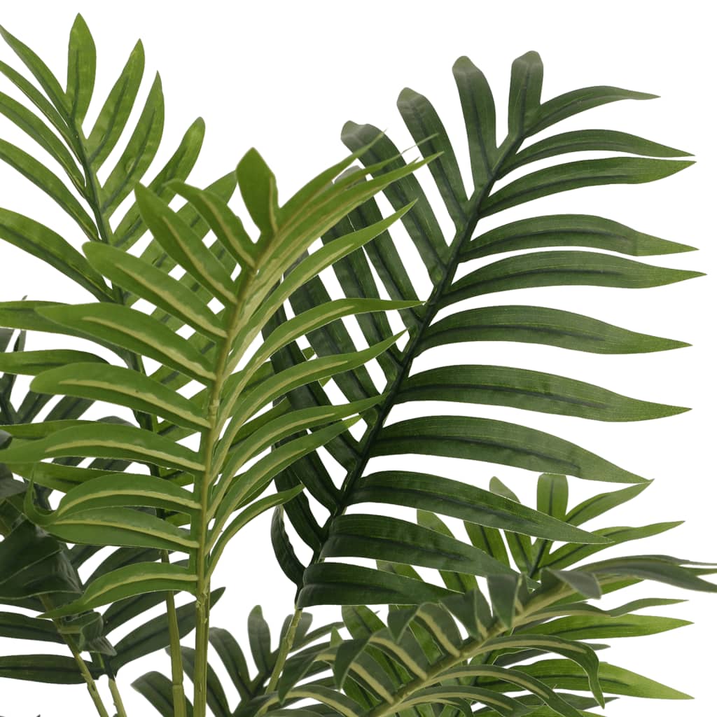 Vidaxl Art Palm tree with 3 strains 85 cm Polypropene green