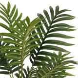 Vidaxl Art Palm tree with 3 strains 85 cm Polypropene green