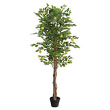 Vidaxl Artcitroenboom with 3 strains 180 cm Polypropene green