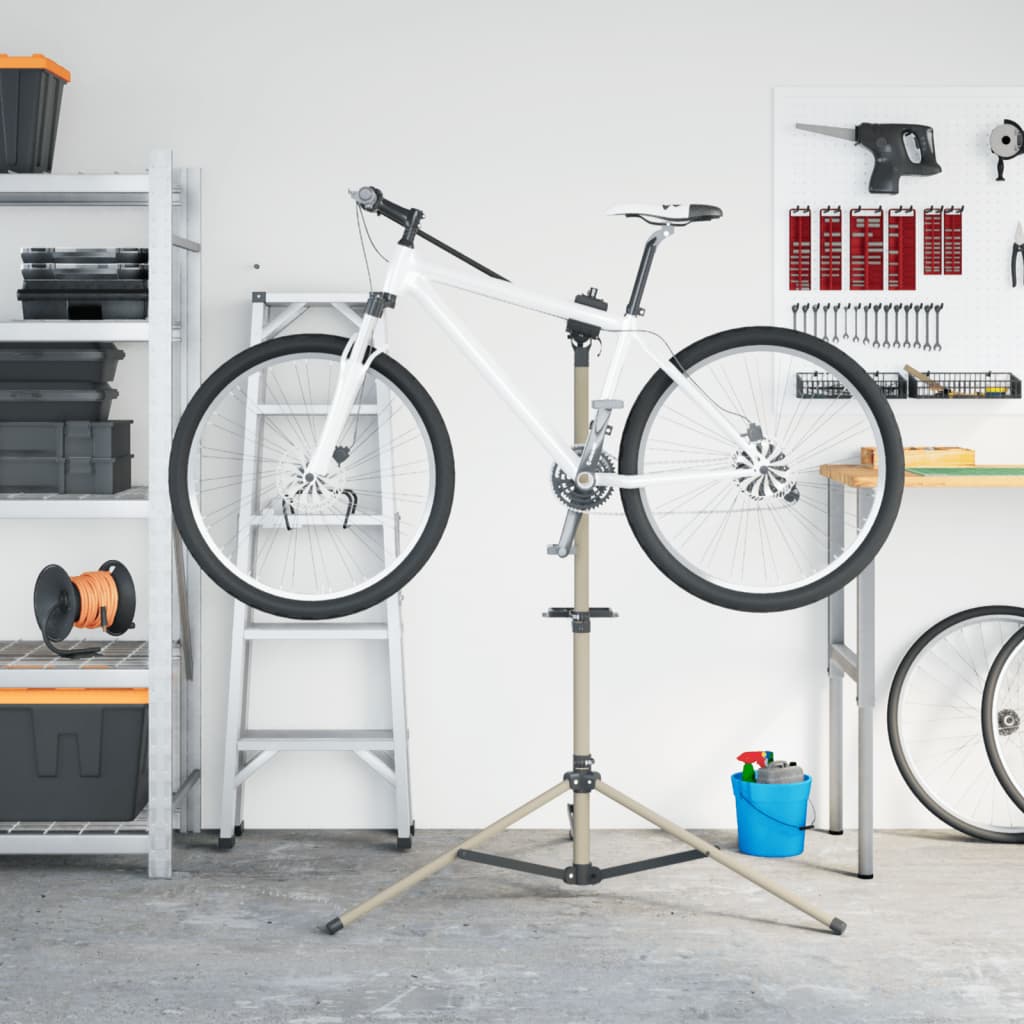 Vidaxl Fiets opravují standardní skládací skládací 120-165 cm hliník