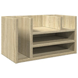 VidaXL Bureau Organizer 44.5x24x25 cm Processed Wood Sonoma Oak colored