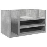 VidaXL Bureau Organizer 44.5x24x25 cm Processed wood Betongrijs