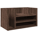 VidaXL Bureau Organizer 44.5x24x25 cm processed wood brown oak color