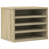 VidaXL Bureau Organizer 36x26x29.5 cm Processed Wood Sonoma Oak colored