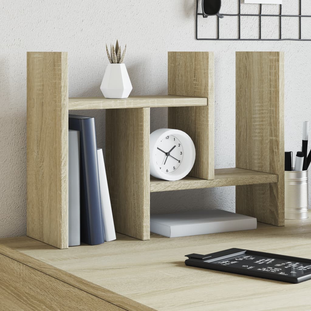 VidaXL Bureau Organizer 34.5x15.5x35 cm Wood Sonoma Oak colored