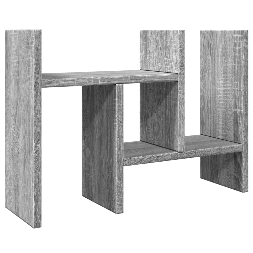 Organisateur du Bureau Vidaxl 34.5x15.5x35 cm Bois de bois de bois sonoma