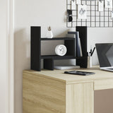 Vidaxl Bureau Occasioun 38.5x17X39 CM verschafft Holz schwaarz