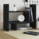Vidaxl Bureau Occasioun 38.5x17X39 CM verschafft Holz schwaarz