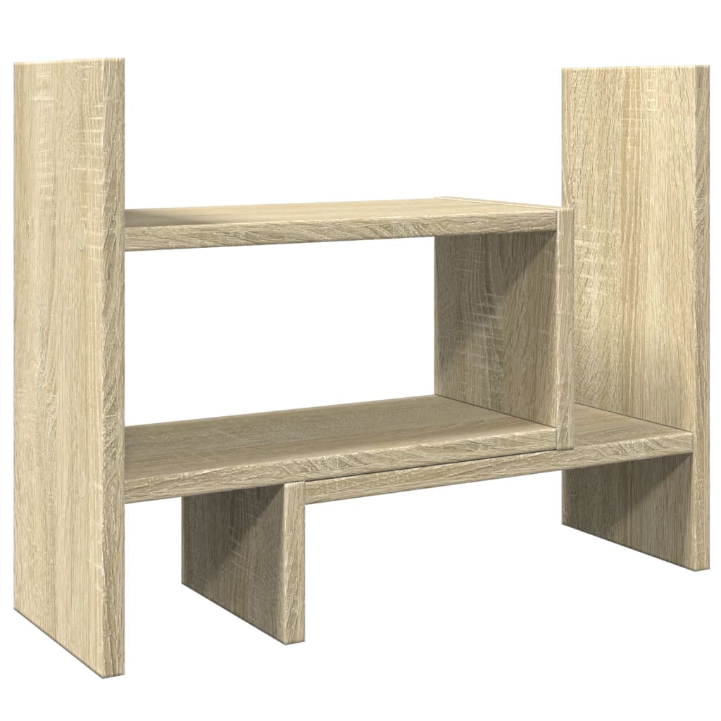 VidaXL Bureau Organizer 38.5x17x39 cm Processed Wood Sonoma Oak colored