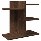 Vidaxl Bureau Organizator 42x21,5x42 cm przetworzone drewniane dębowe dębowe dębowe