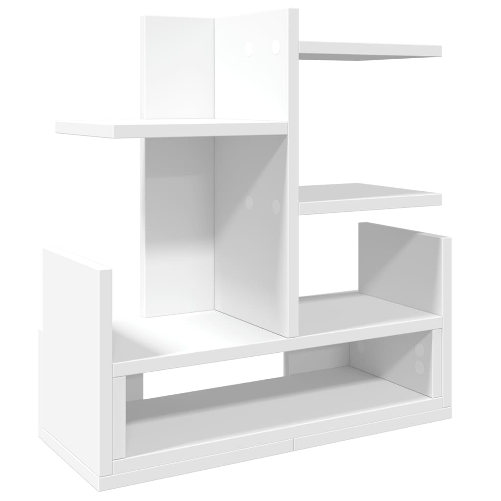 VidaXL Bureau Organizer 49x20x52.5 cm Processed Wood White