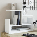 VidaXL Bureau Organizer 49x20x52.5 cm Processed Wood White