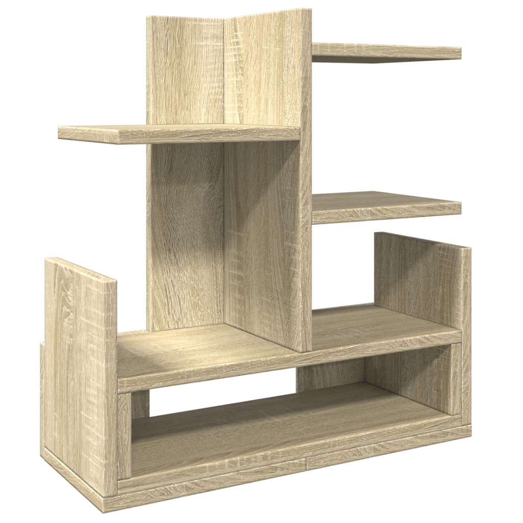 VidaXL Bureau Organizer 49x20x52.5 cm Processed Wood Sonoma Oak colored