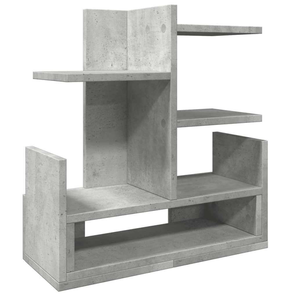 VidaXL Bureau Organizer 49x20x52.5 cm Processed Wood Betongrijs