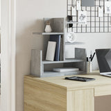 VidaXL Bureau Organizer 49x20x52.5 cm Processed Wood Betongrijs