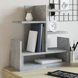 VidaXL Bureau Organizer 49x20x52.5 cm Processed Wood Betongrijs