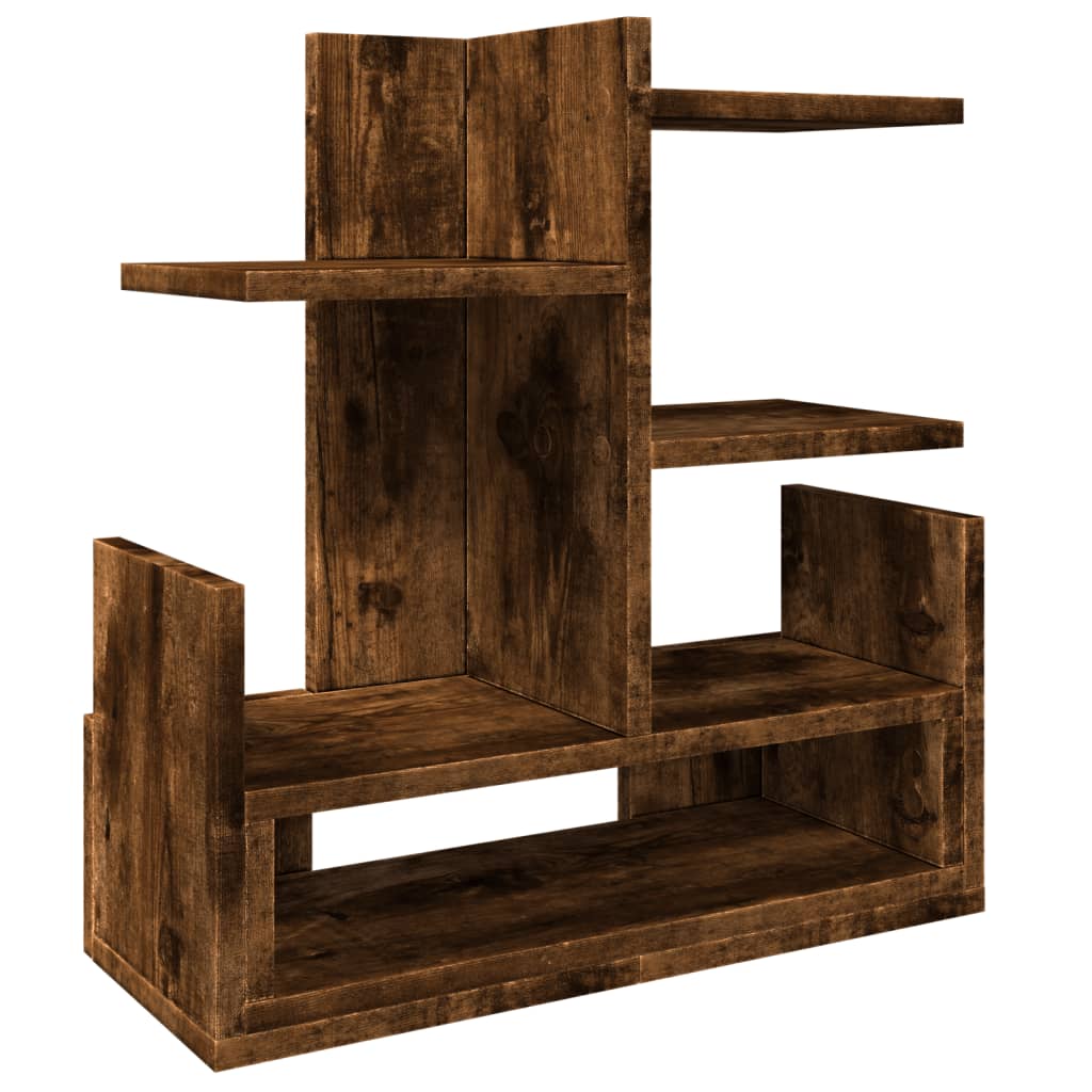 Organizátor Vidaxl Bureau 49x20x52,5 cm Zpracované dřevo uzenou dubovou barvu