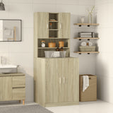 Vidaxl washing machine cupboard 70.5x24x90 cm Sonoma oak -colored
