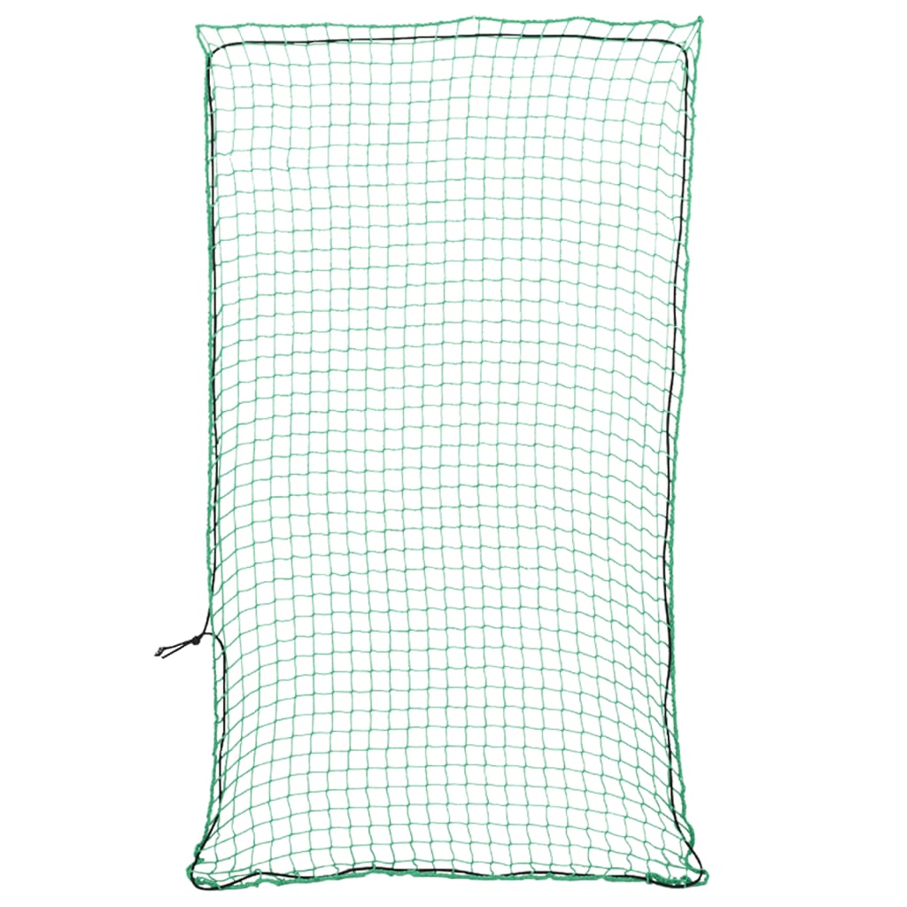 VIDAXL -Anhänger -Netzwerk elastisches Seil 2,1 x 1,25 m Polypropengrün