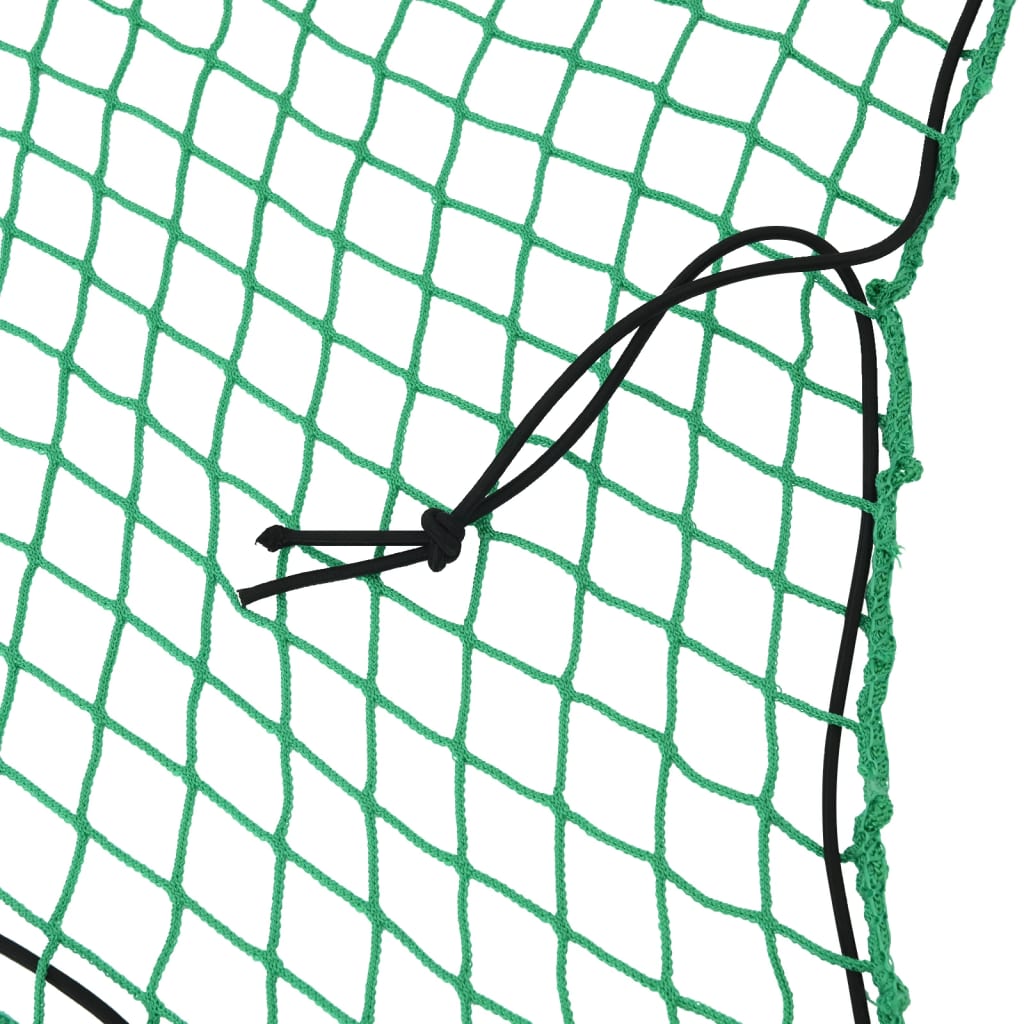 VIDAXL -Anhänger -Netzwerk elastisches Seil 2,1 x 1,25 m Polypropengrün