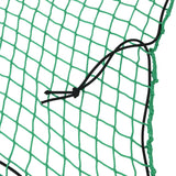 VIDAXL -Anhänger -Netzwerk elastisches Seil 2,1 x 1,25 m Polypropengrün