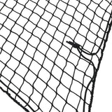 Vidaxl Trailer Netzwierklost-Rope 2.2x1.5 m Polroprope schwaarz