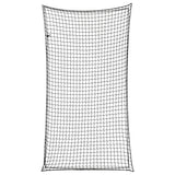 Vidaxx Anhängernetz elastisches Seil 3x1,65 m Polypropylen schwarz