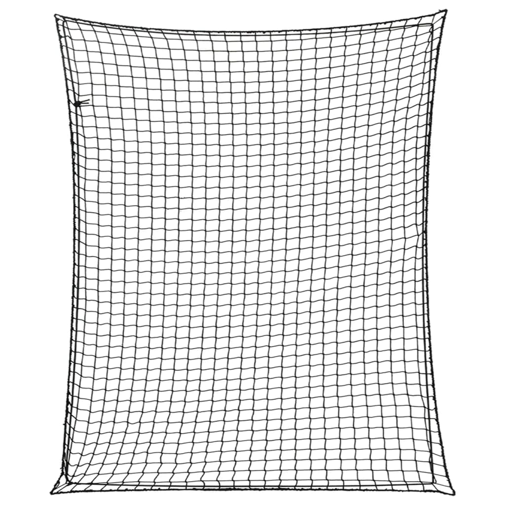 Vidaxl Trailer Network Elastic Rope 3x2,5 m polypropen svart